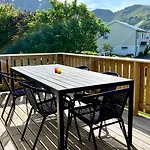 Familyfriendly-modern, In The Fishingtown Stamsund, With Sauna And Jacuzzi