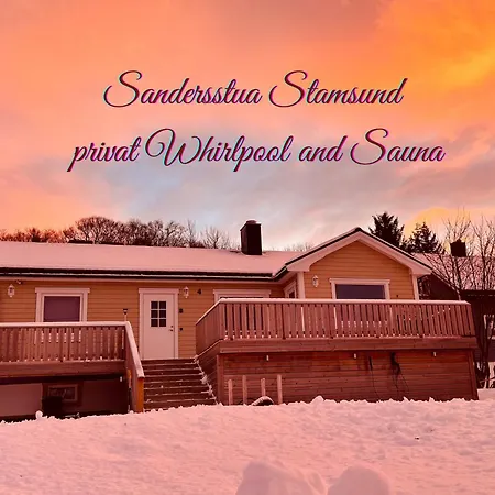 Familyfriendly-modern, In The Fishingtown Stamsund, With Sauna And Jacuzzi Lejlighed