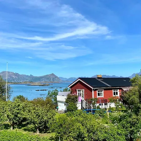 Familyfriendly-modern, In The Fishingtown Stamsund, With Sauna And Jacuzzi Apartmán *
