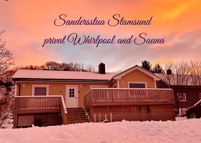 Familyfriendly-modern, In The Fishingtown Stamsund, With Sauna And Jacuzzi דירה